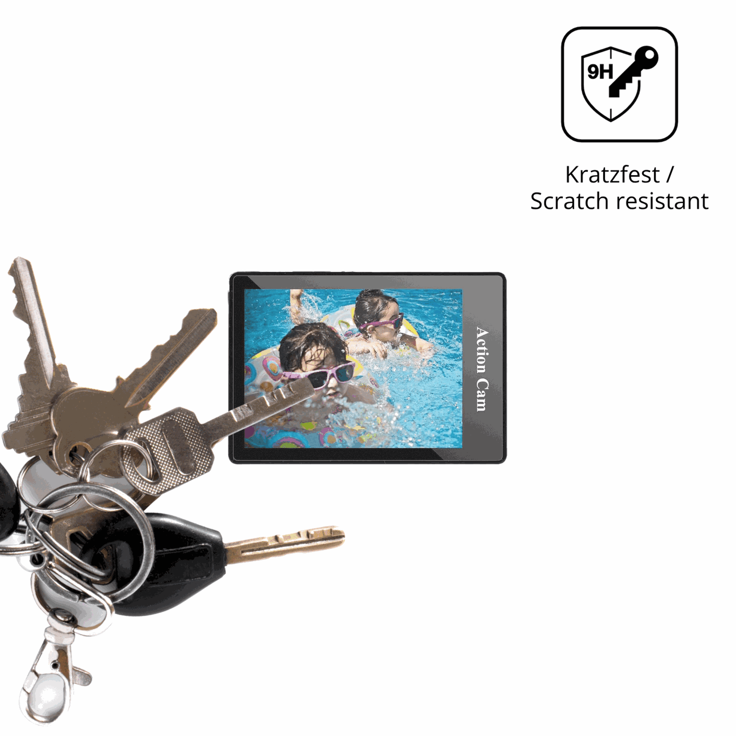 dipos Displayschutz für Nvgfelis A6B series, mattierte Oberfläche, robuste Festigkeit und perfekte Passform