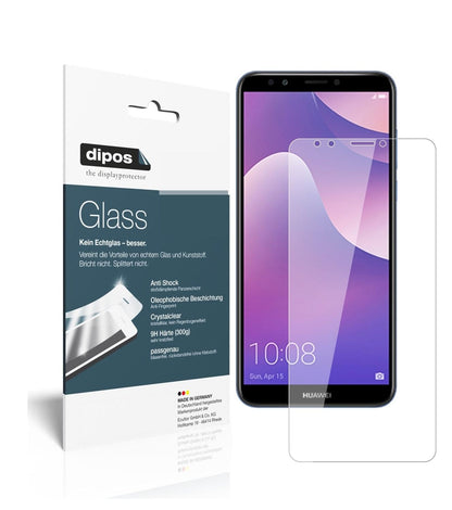 1x 9H Schutzfolie für Huawei Y7 Prime (2018) Panzerfolie