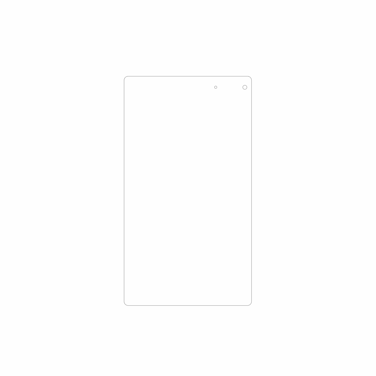 dipos Displayschutz für Odys Cosmo Windows X9, mattierte Oberfläche, geringe Dicke und perfekte Passform