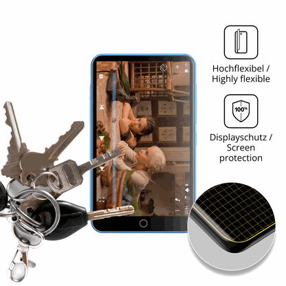 dipos Displayschutz für Oilsky M303 Pro, transparente Oberfläche, geringe Dicke und perfekte Passform