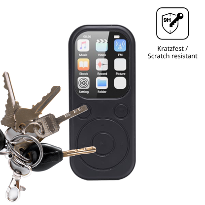 dipos Displayschutz für Olycism 64 GB MP3-Player, mattierte Oberfläche, robuste Festigkeit und perfekte Passform