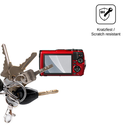 2x 9H Schutzfolie matt für Olympus OM System Tough TG-6 Panzerfolie