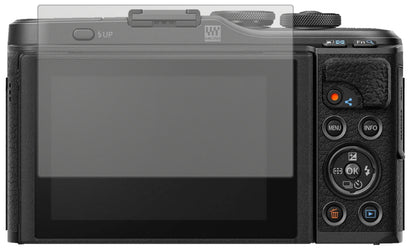 OlympusPen E-PL10 mit aufgebrachter dipos Displayschutzfolie, die lästige Fingerabdrücke minimiert