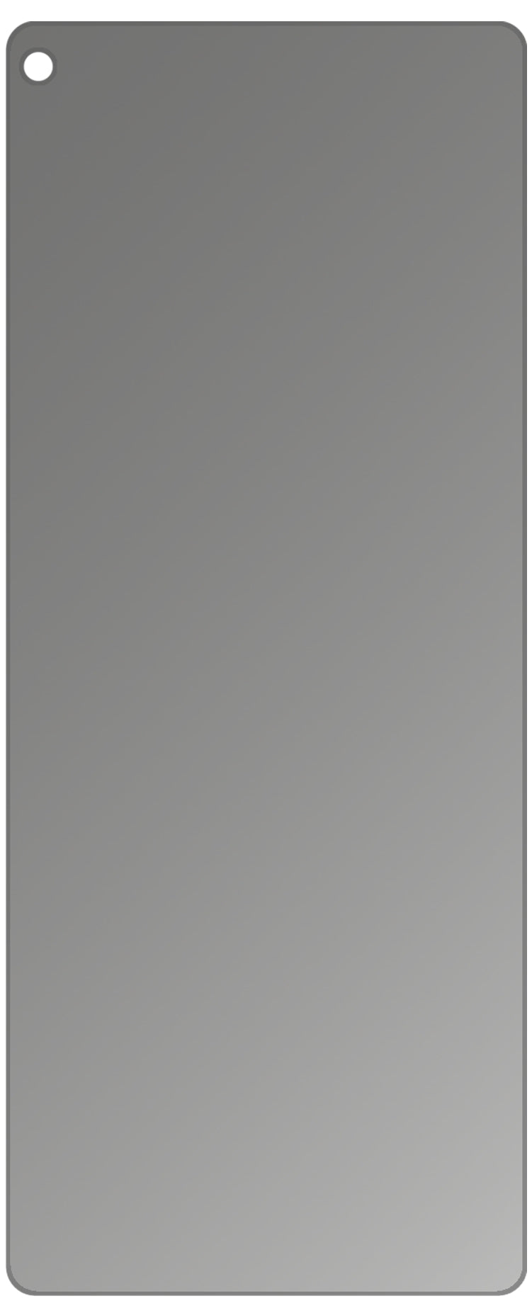 dipos Displayschutz für OnePlus 8, mattierte Oberfläche, Blickschutzfilter und perfekter Passform