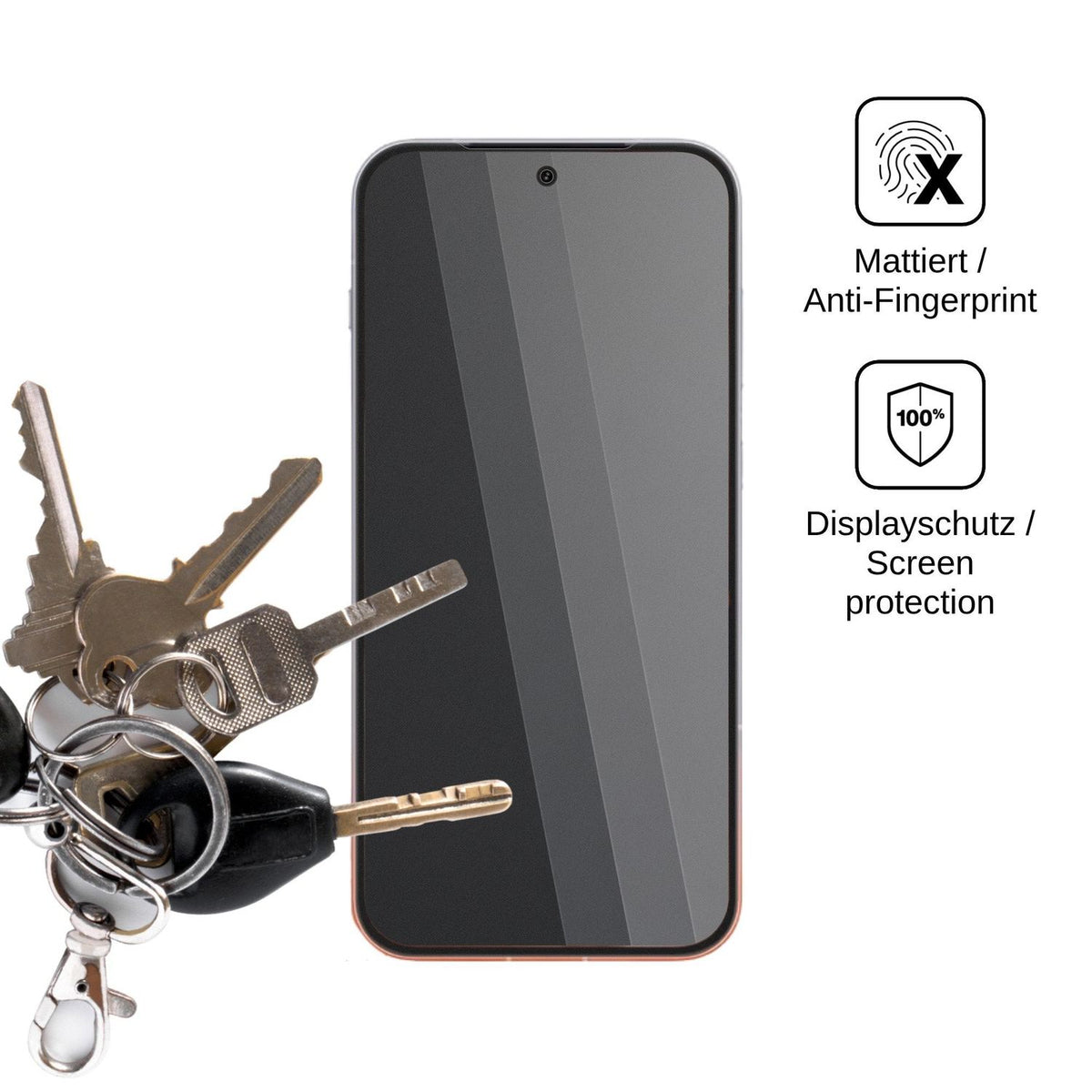 Blickschutzfolie für OnePlus Ace 7 matt Schutzfolie Privacy
