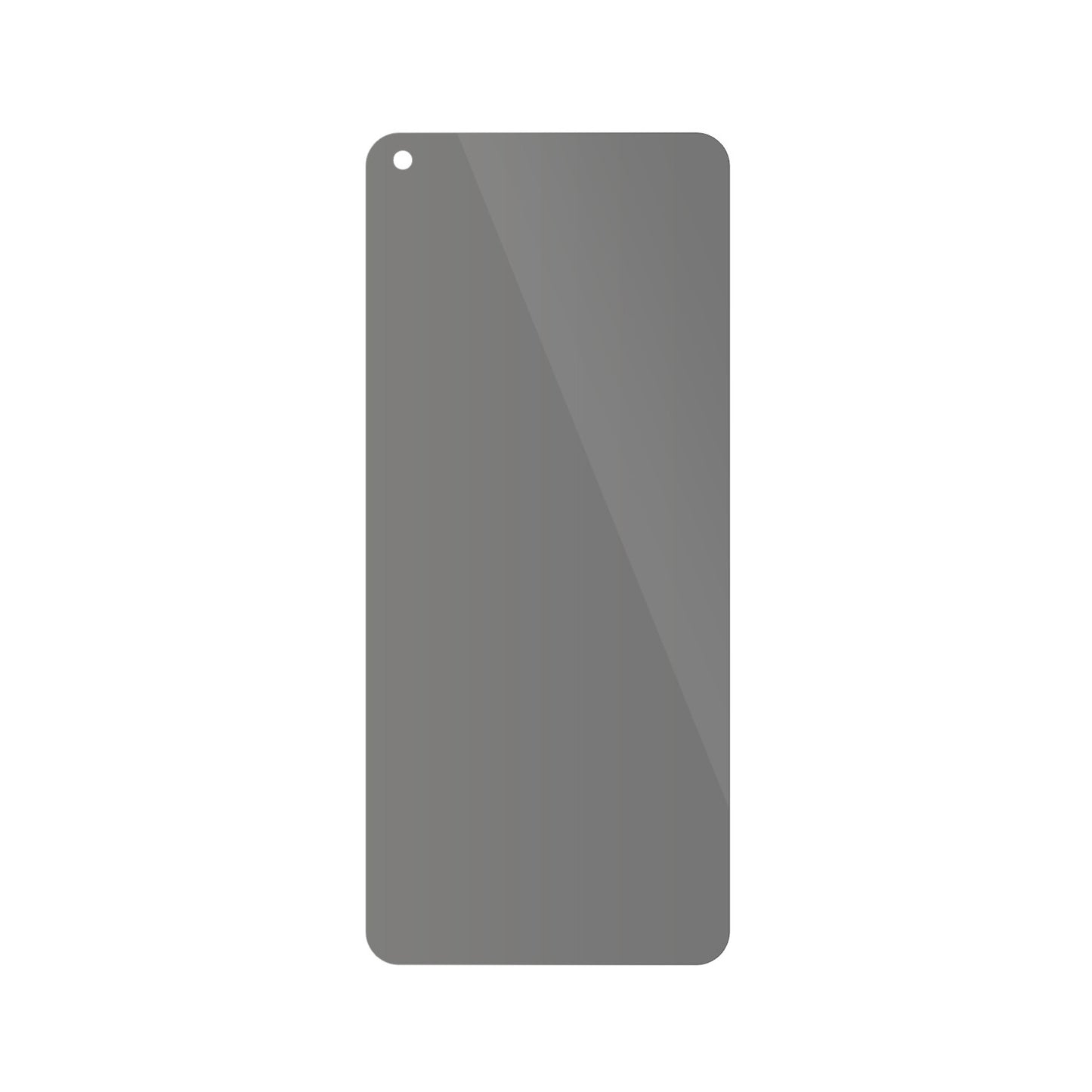 dipos Displayschutz für OnePlus Ace Racing, mit Blickschutzfilter und perfekter Passform auch für die Rundungen