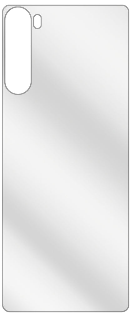 dipos Displayschutz für OnePlus Nord Rückseite, transparente Oberfläche, geringe Dicke und perfekte Passform
