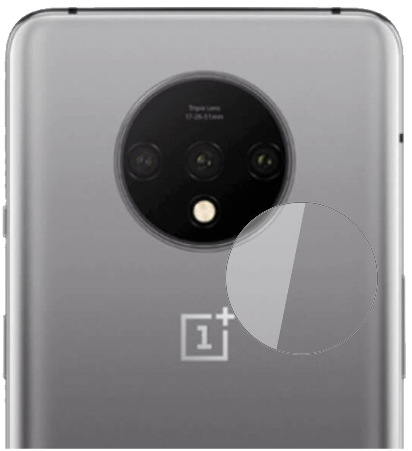 1x 9H Schutzfolie für OnePlus 7T Kameralinse Panzerfolie
