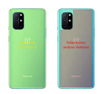 3x 3D Full Cover Schutzfolie für OnePlus 8T Rückseite