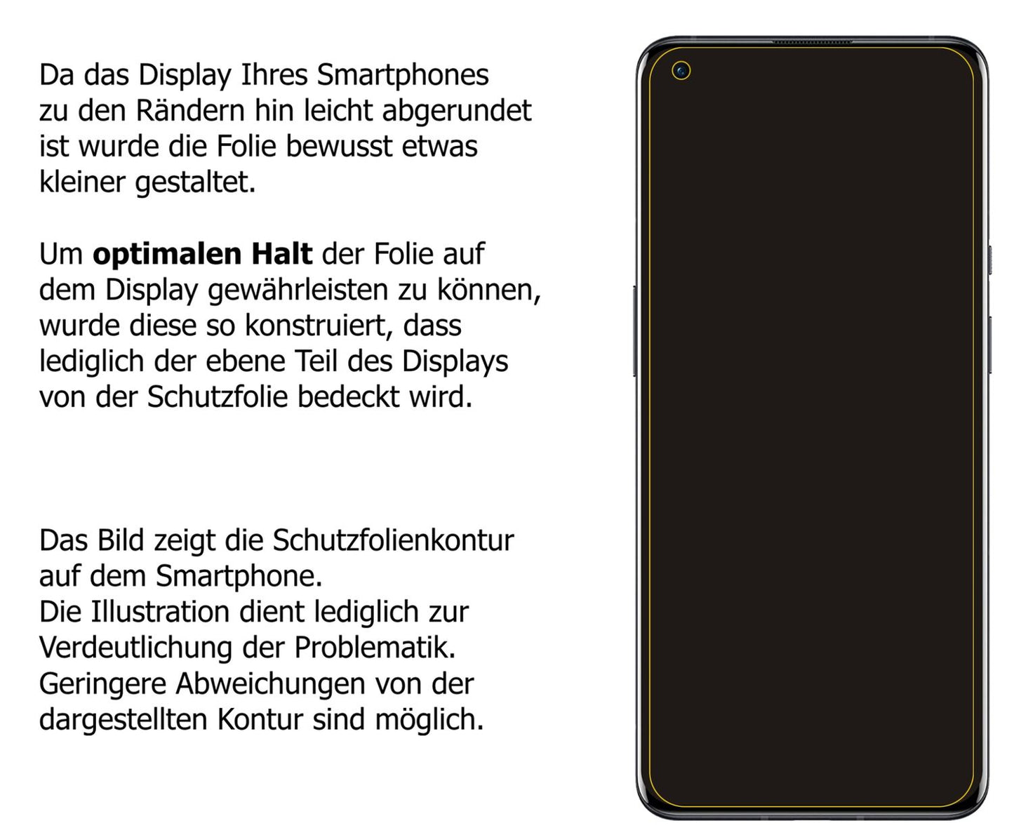 1x 9H Schutzfolie matt für OnePlus 9 Panzerfolie
