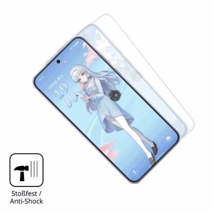 Schutz gegen Kratzer auf dem OnePlus Ace 6T Genshin Impact Glas durch Schlüssel, Stöße gegen die Tischkante oder Stürze