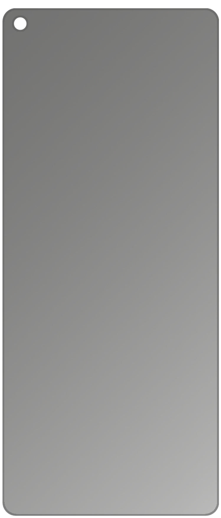 dipos Displayschutz für OnePlus Nord N100, mattierte Oberfläche, Blickschutzfilter und perfekter Passform