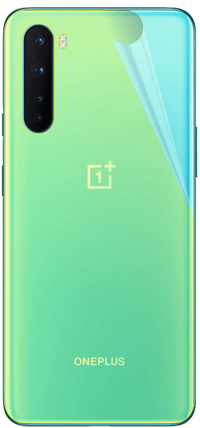 3x 3D Full Cover Schutzfolie für OnePlus Nord Rückseite