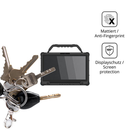 dipos Displayschutz für ONERugged M14M, mattierte Oberfläche, Blickschutzfilter und perfekter Passform