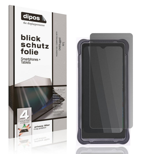 Blickschutzfolie für ONERugged I61J matt Schutzfolie Privacy
