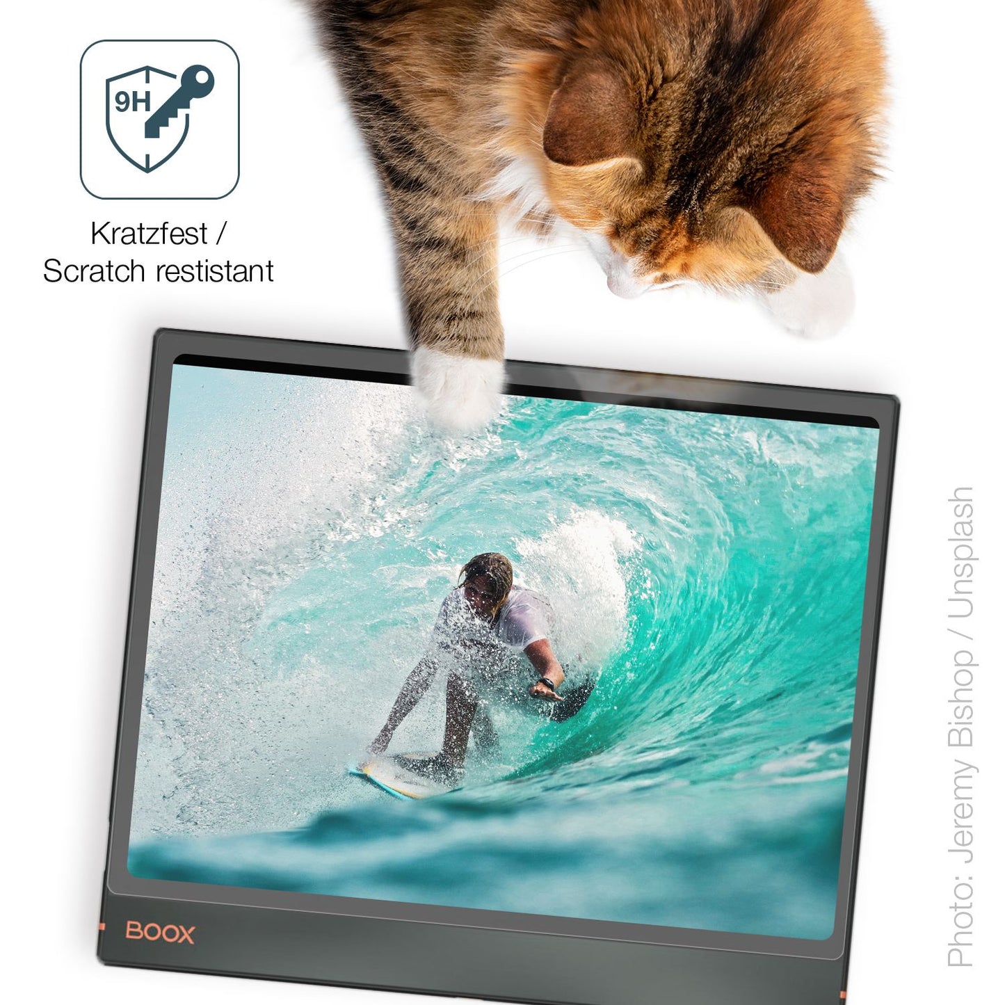 dipos Displayschutz für Onyx Boox Note Air3 C, mattierte Oberfläche, robuste Festigkeit und perfekte Passform