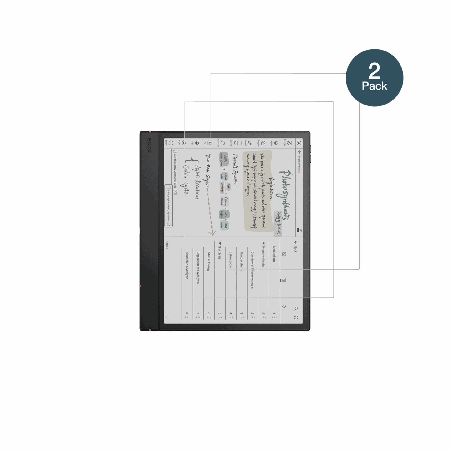 Schutzfolie mit optimaler Passform, zur Verwendung mit Hüllen geeignet