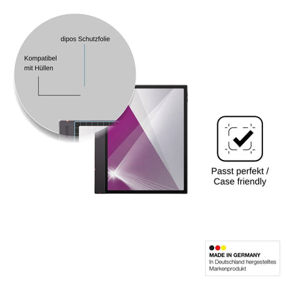 2x Schutzfolie klar für Onyx Boox Note Air6 C Display-Schutzfolie