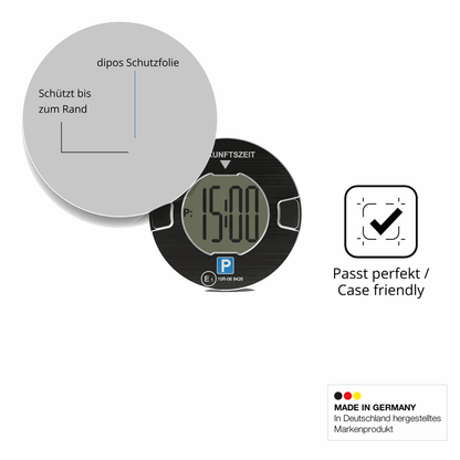 Schutzglasfolie mit optimaler Passform, zur Verwendung mit Hüllen geeignet