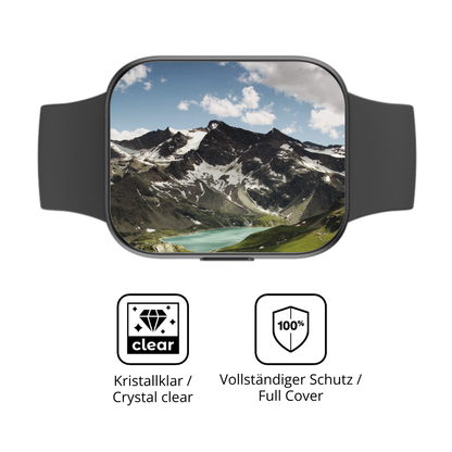 Dünne und klare Folie passend zugeschnitten für OOQE Watch Pro 6