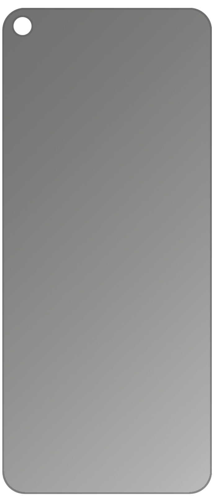 dipos Displayschutz für Oppo A53 (2020), mattierte Oberfläche, Blickschutzfilter und perfekter Passform