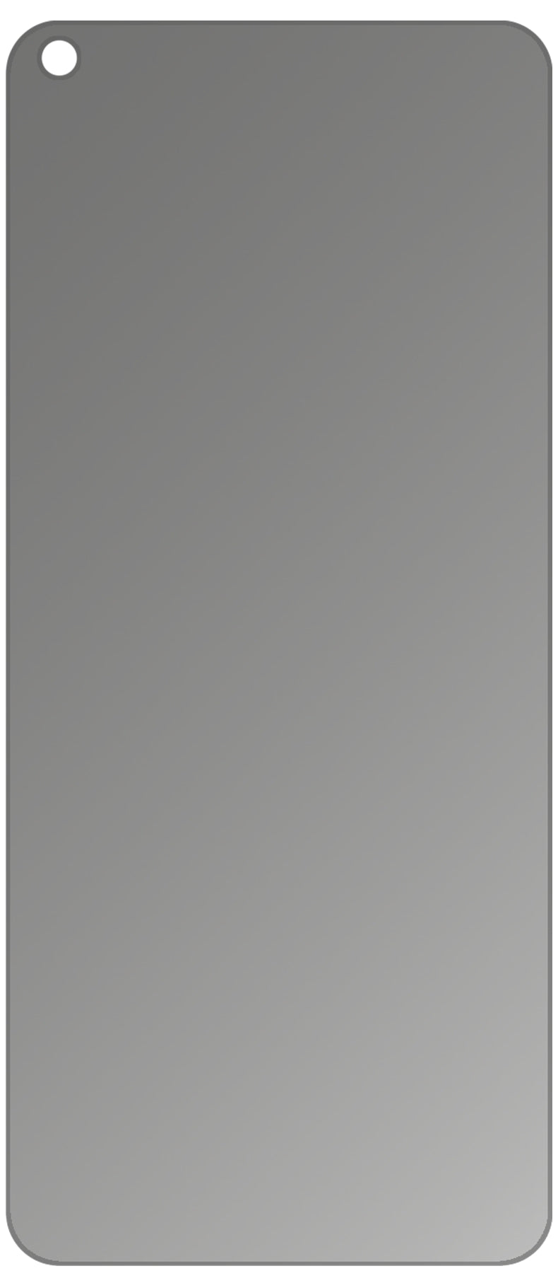dipos Displayschutz für Oppo A53 5G, mattierte Oberfläche, Blickschutzfilter und perfekter Passform