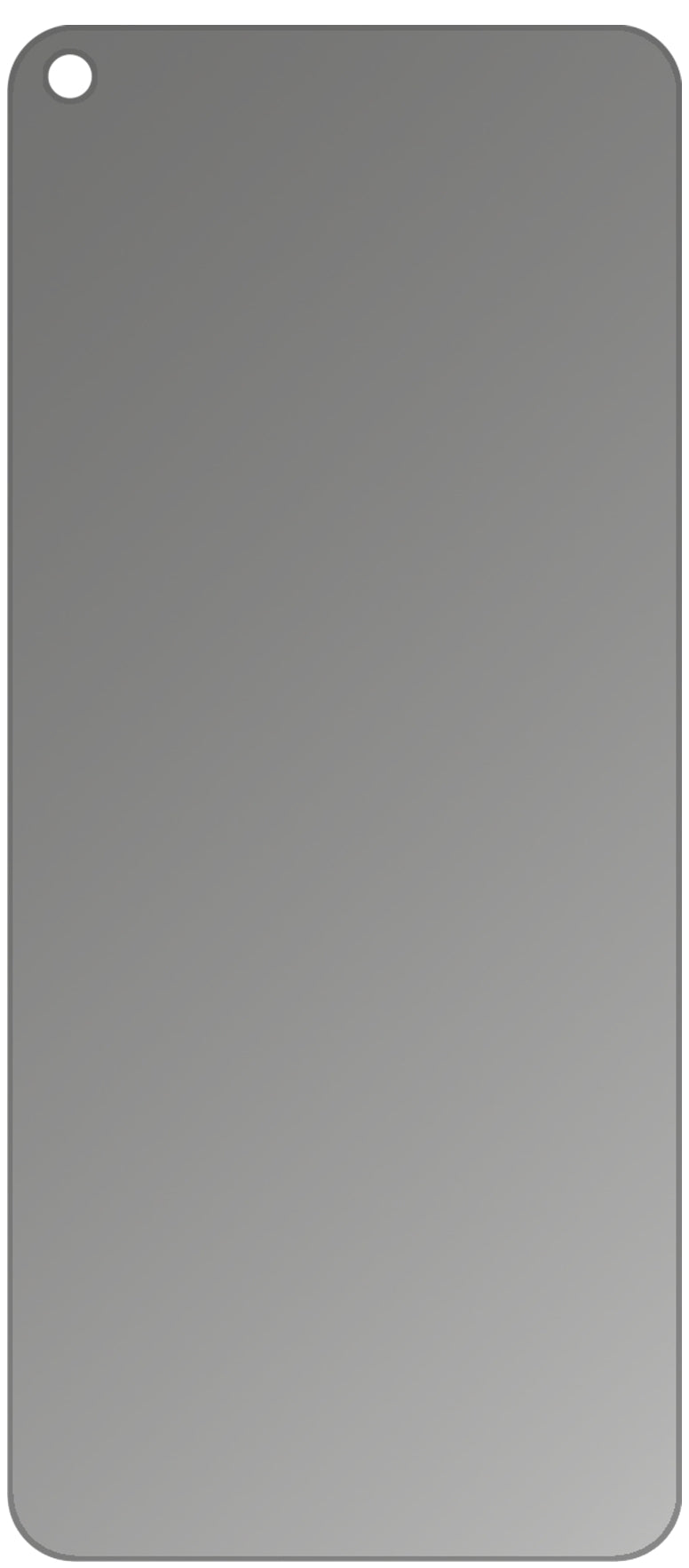 dipos Displayschutz für Oppo A54 5G, mattierte Oberfläche, Blickschutzfilter und perfekter Passform