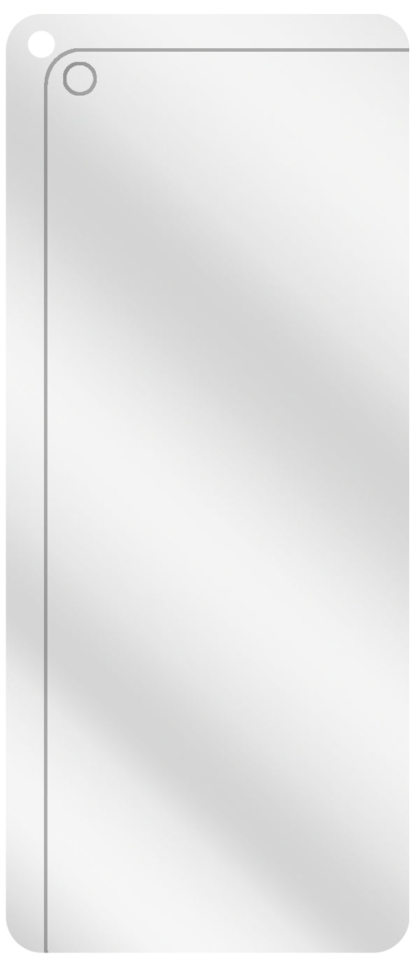 dipos Displayschutz für Oppo A54s, transparente Oberfläche, geringe Dicke und perfekte Passform