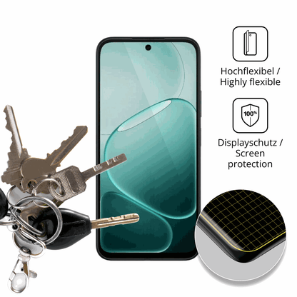 dipos Displayschutz für Oppo A6 5G CPH2831, transparente Oberfläche, geringe Dicke und perfekte Passform