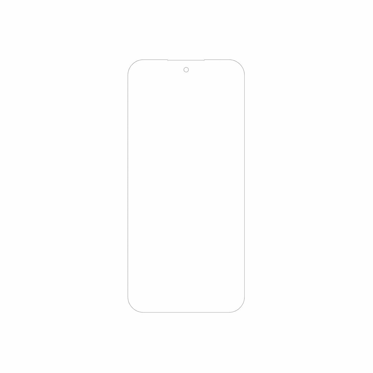 dipos Displayschutz f�r Oppo A6, mattierte Oberfl�che, geringe Dicke und perfekte Passform