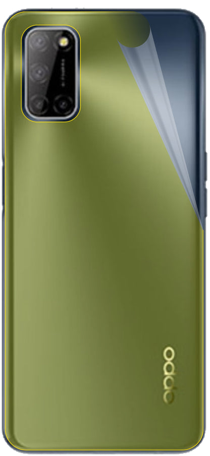 dipos Displayschutz für Oppo A52 Rückseite, transparente Oberfläche, geringe Dicke und perfekte Passform