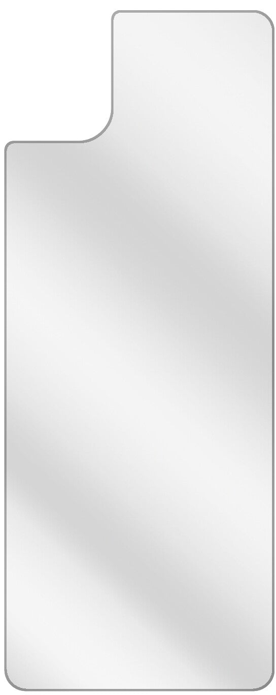 dipos Displayschutz für Oppo A92s Rückseite, transparente Oberfläche, geringe Dicke und perfekte Passform