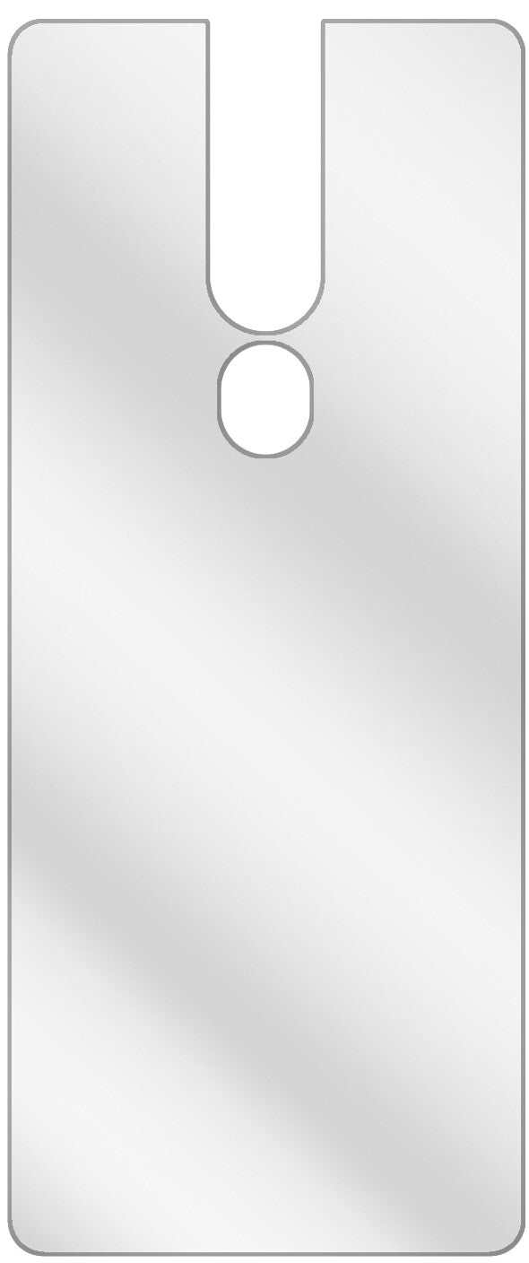 dipos Displayschutz für Oppo F11 Rückseite, transparente Oberfläche, geringe Dicke und perfekte Passform