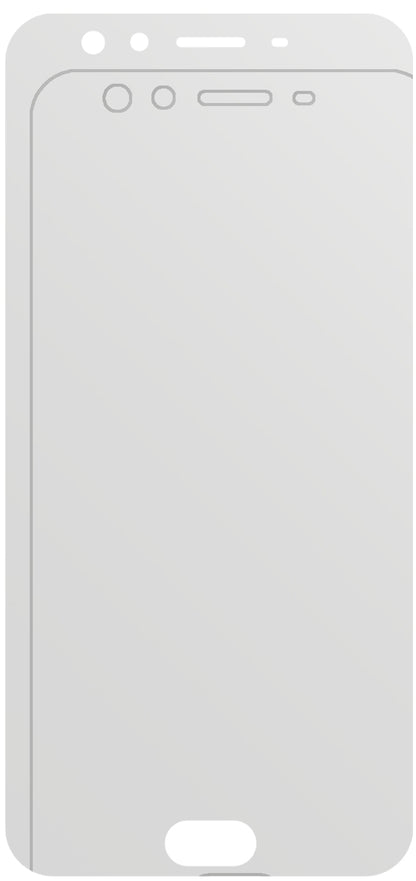 dipos Displayschutz für Oppo F3 Plus, mattierte Oberfläche, geringe Dicke und perfekte Passform