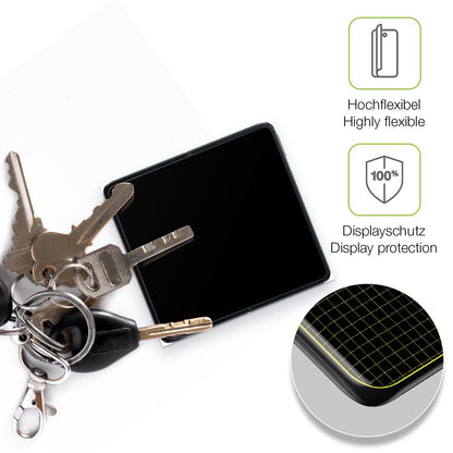 dipos Displayschutz für Oppo Find N3 Innenseite, transparente Oberfläche, perfekte Passform auch für die Rundungen