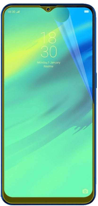 dipos Displayschutz für Oppo Realme C2, transparente Oberfläche, geringe Dicke und perfekte Passform