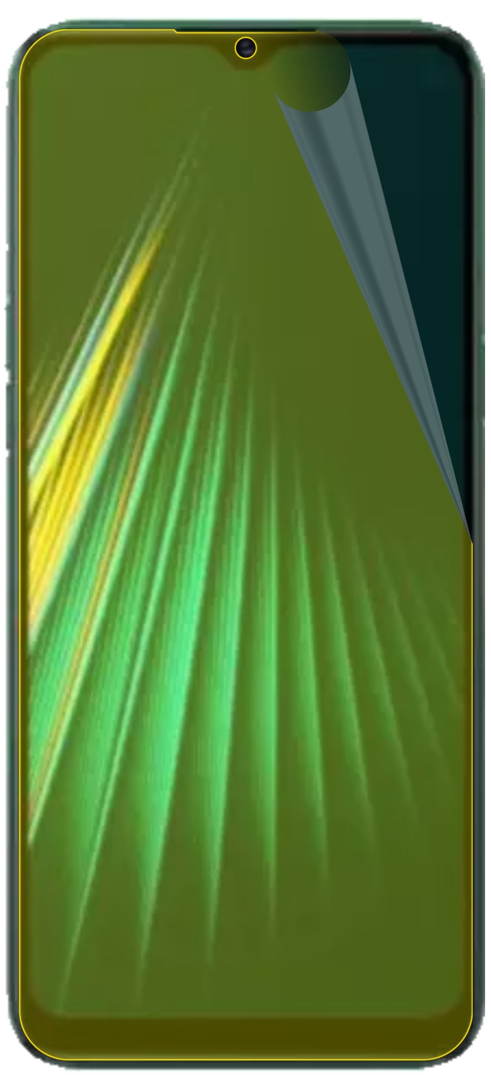 dipos Displayschutz für Oppo Realme Narzo 10, transparente Oberfläche, geringe Dicke und perfekte Passform