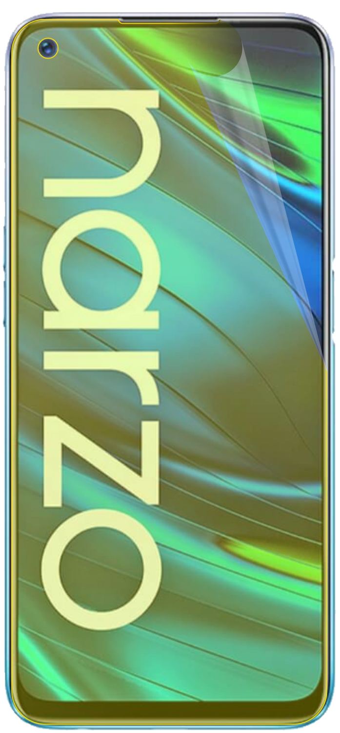 dipos Displayschutz für Oppo Realme Narzo 20 Pro, transparente Oberfläche, geringe Dicke und perfekte Passform