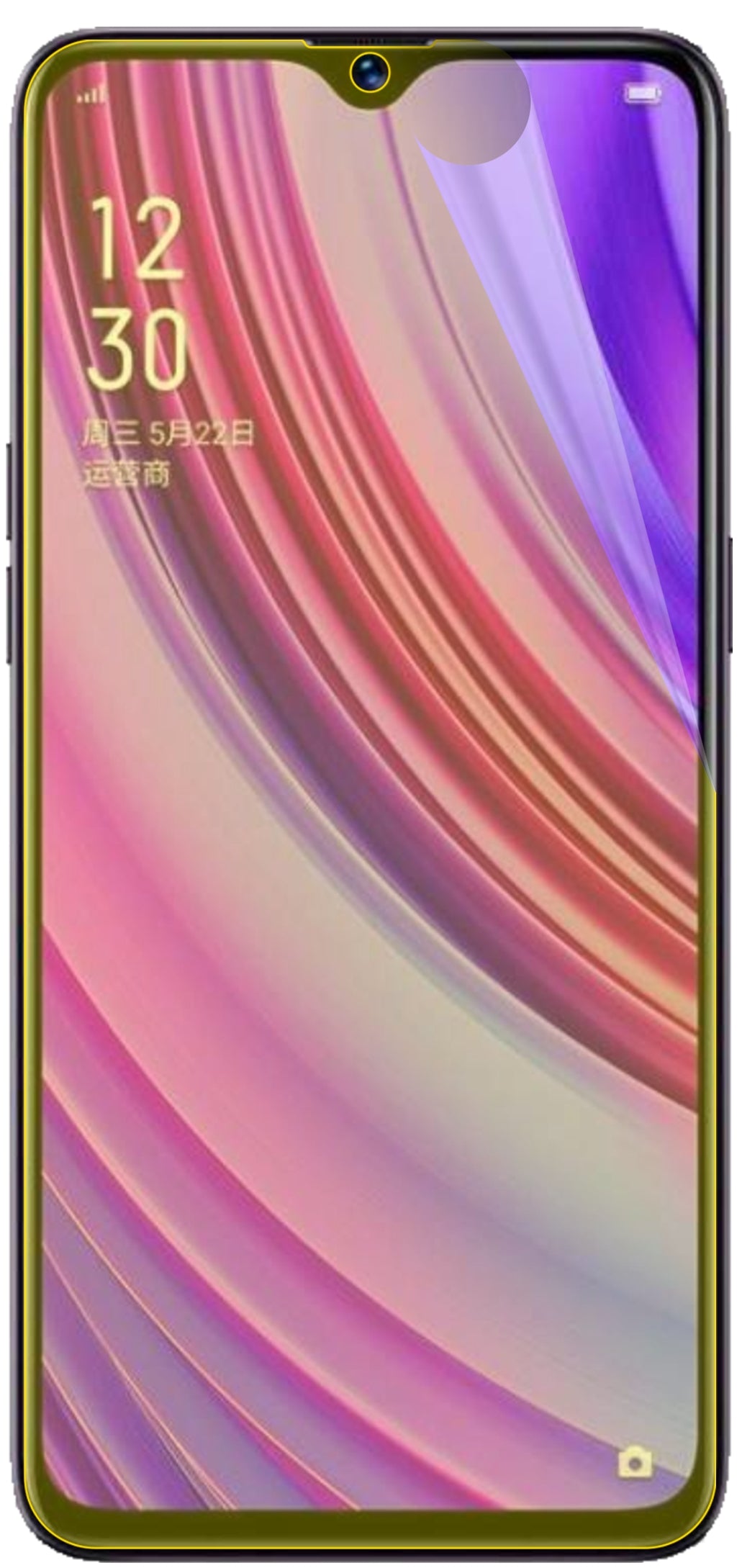 dipos Displayschutz für Oppo Realme X Lite, transparente Oberfläche, geringe Dicke und perfekte Passform