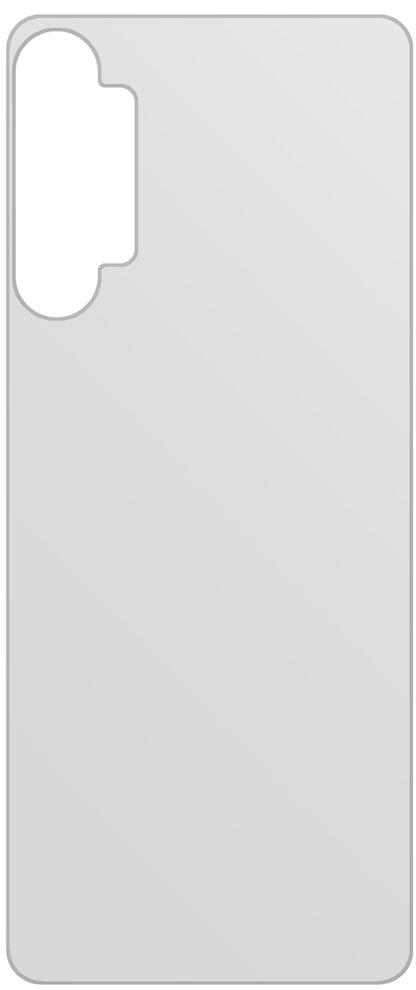 dipos Displayschutz für Oppo Realme XT Rückseite, mattierte Oberfläche, geringe Dicke und perfekte Passform