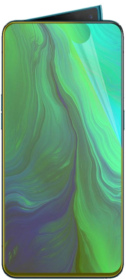 dipos Displayschutz für Oppo Reno 10X Zoom, transparente Oberfläche, geringe Dicke und perfekte Passform