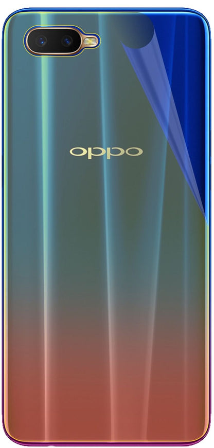 dipos Displayschutz für Oppo K1 Rückseite, transparente Oberfläche, geringe Dicke und perfekte Passform