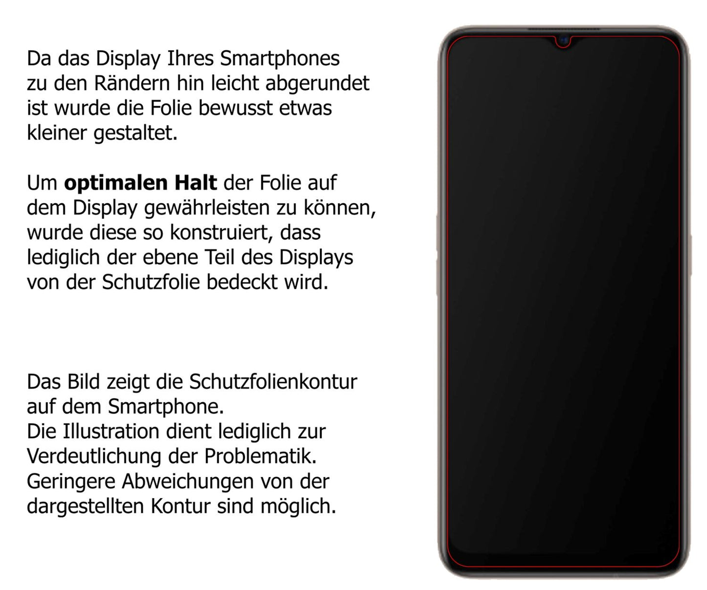2x 9H Schutzfolie matt für Oppo A5 (2020) Panzerfolie
