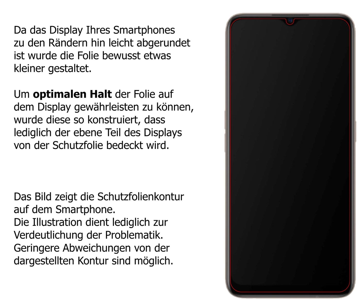 Dünne und klare Folie passend zugeschnitten für Oppo A11x