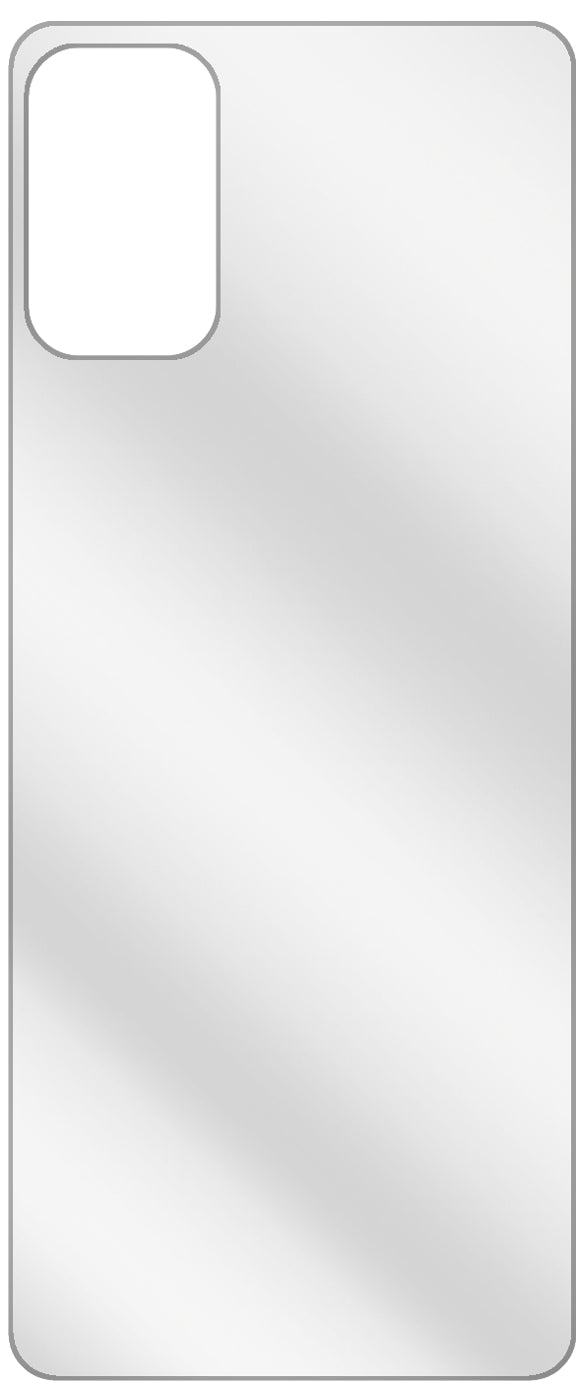 2x Schutzfolie klar für Oppo A72 Rückseite Display-Schutzfolie