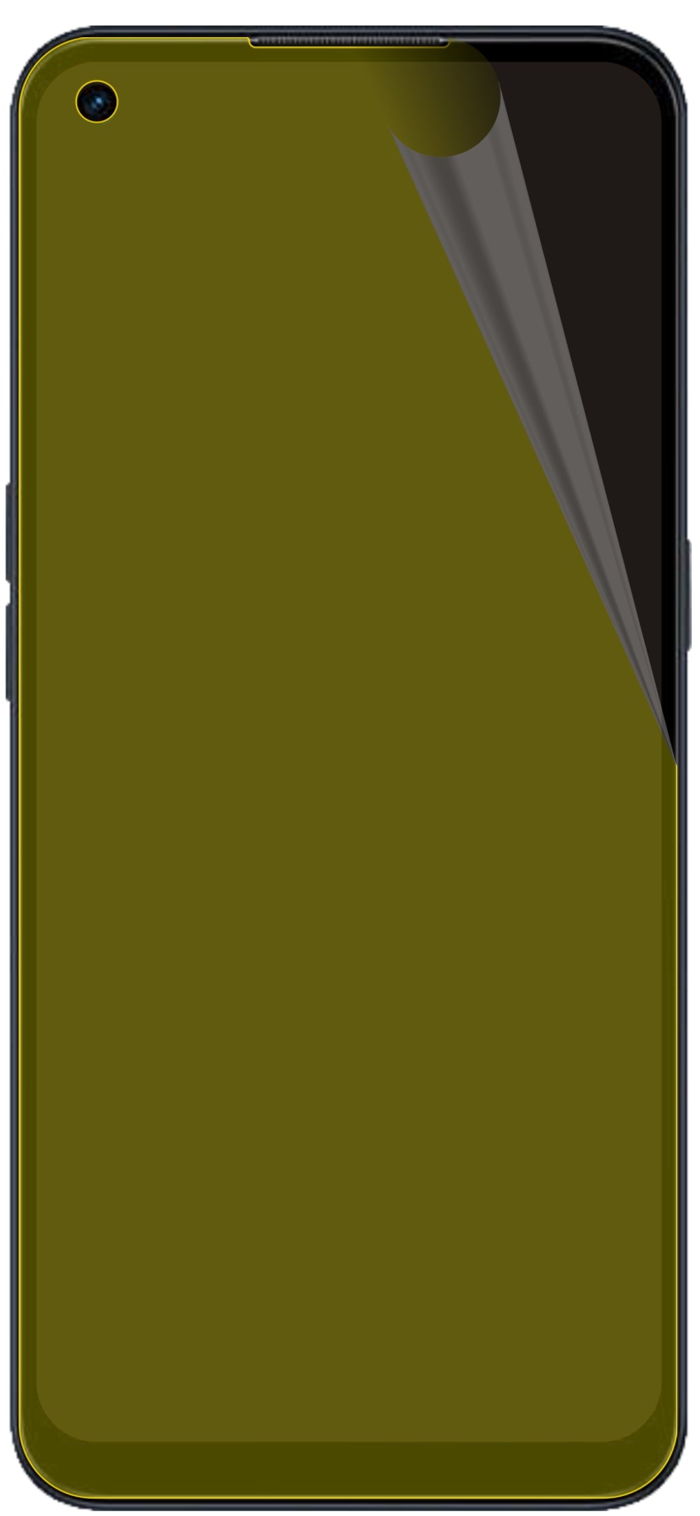 3x 3D Full Cover Schutzfolie für Oppo A53 5G