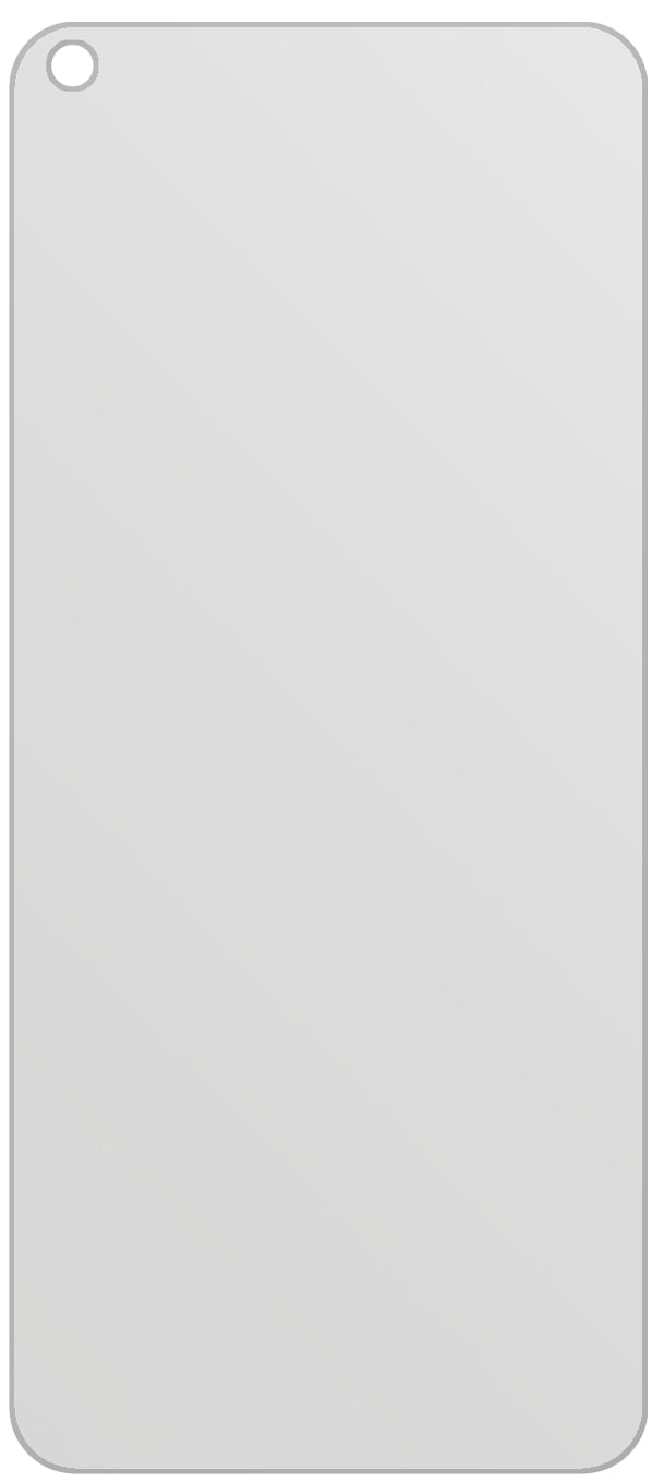 dipos Displayschutz für Oppo A55s, mattierte Oberfläche, geringe Dicke und perfekte Passform