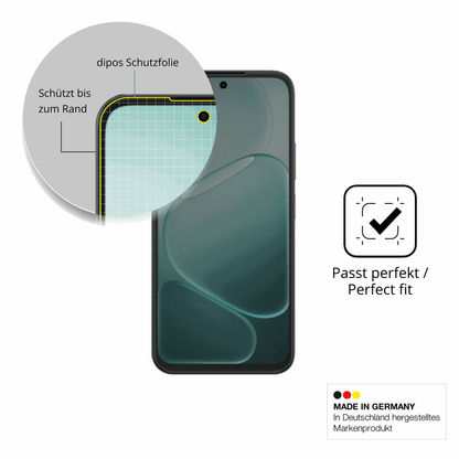 Schutz gegen Kratzer auf dem Oppo A6c Glas durch Schlüssel, Stöße gegen die Tischkante oder Stürze