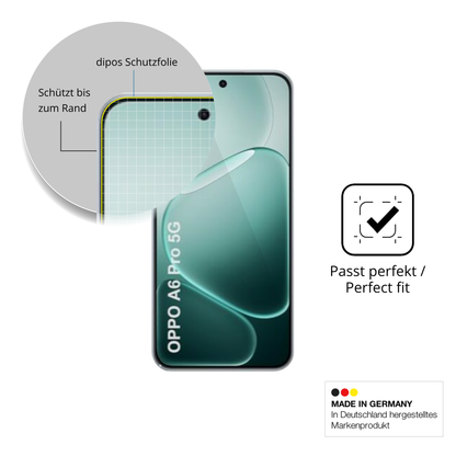 Schutzfolie mit optimaler Passform, zur Verwendung mit Hüllen geeignet