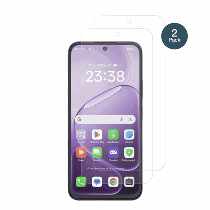 OppoA6t mit aufgebrachter dipos Panzerfolie, die lästige Fingerabdrücke minimiert